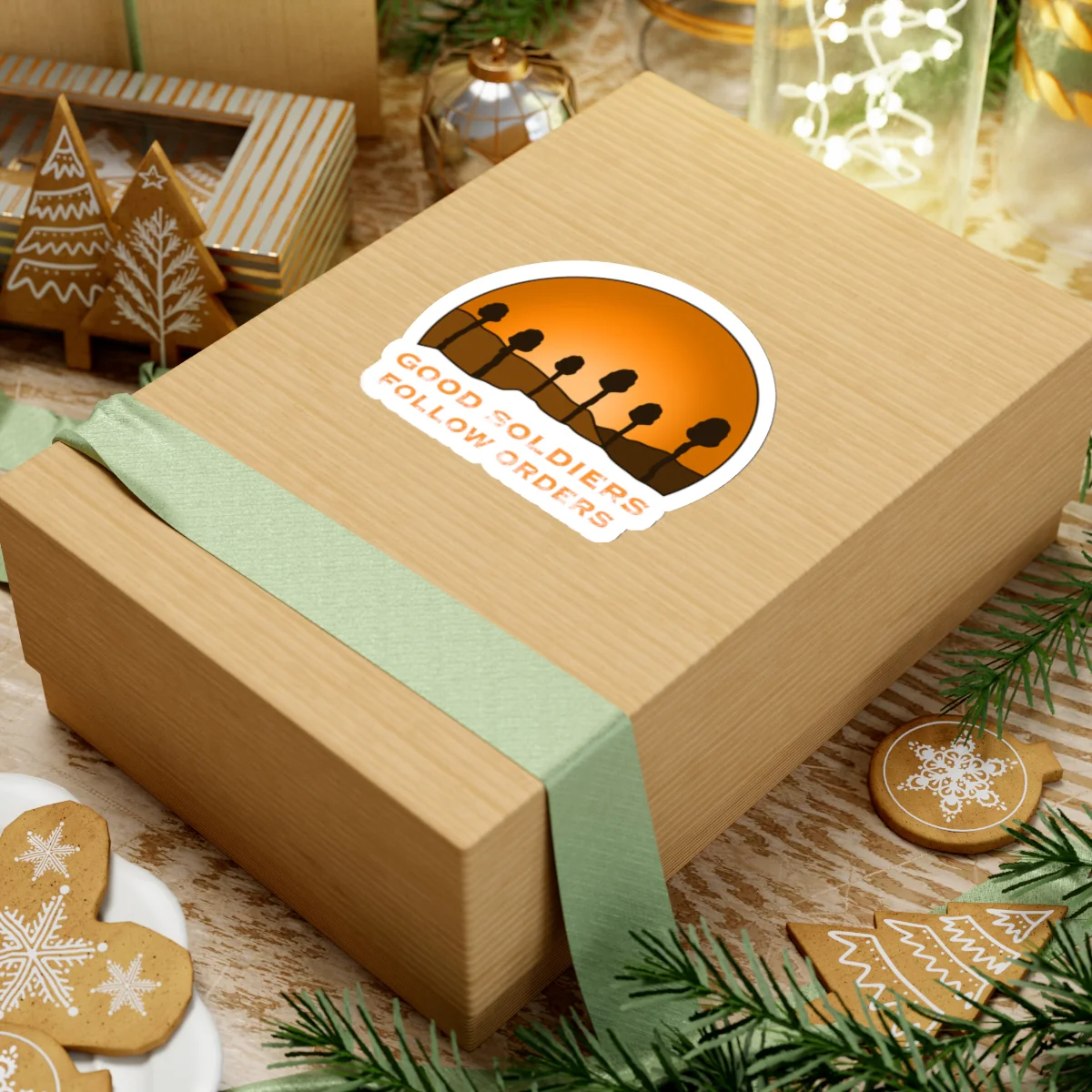 Good Soldiers Kiss Cut Stickers - Image 20