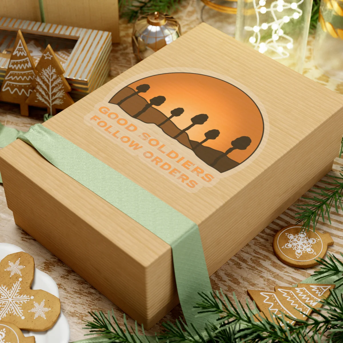 Good Soldiers Kiss Cut Stickers - Image 22