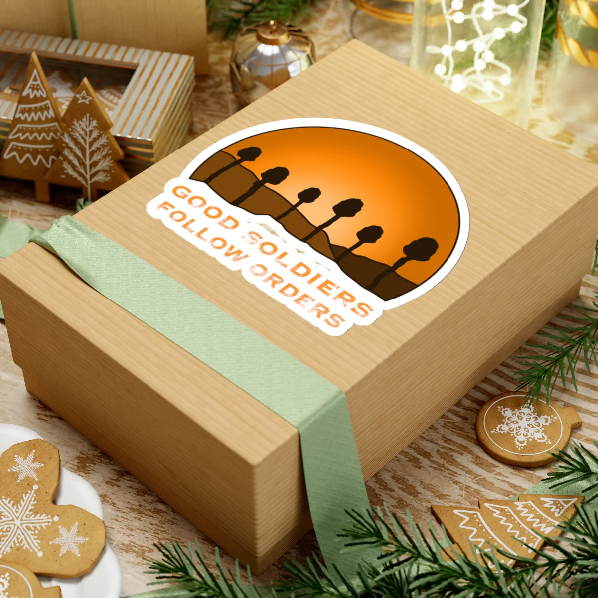 Good Soldiers Kiss Cut Stickers - Image 24