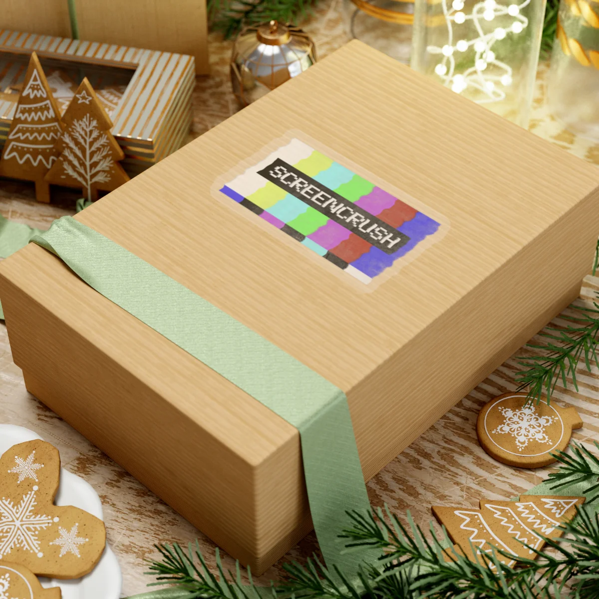 Screencrush Color Bars Kiss Cut Stickers - Image 18