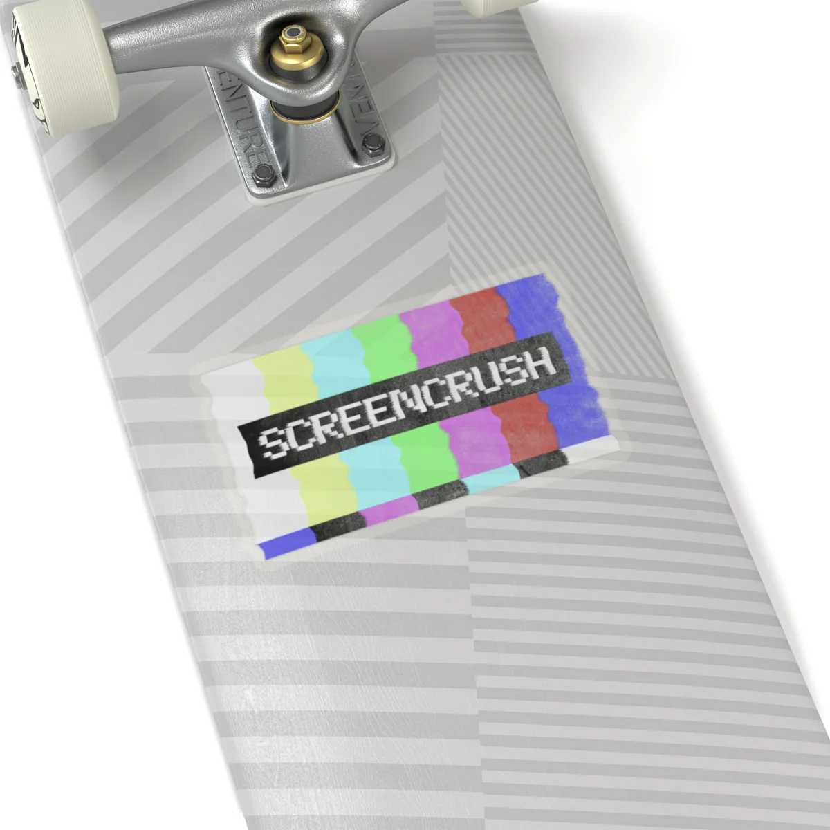 Screencrush Color Bars Kiss Cut Stickers - Image 21