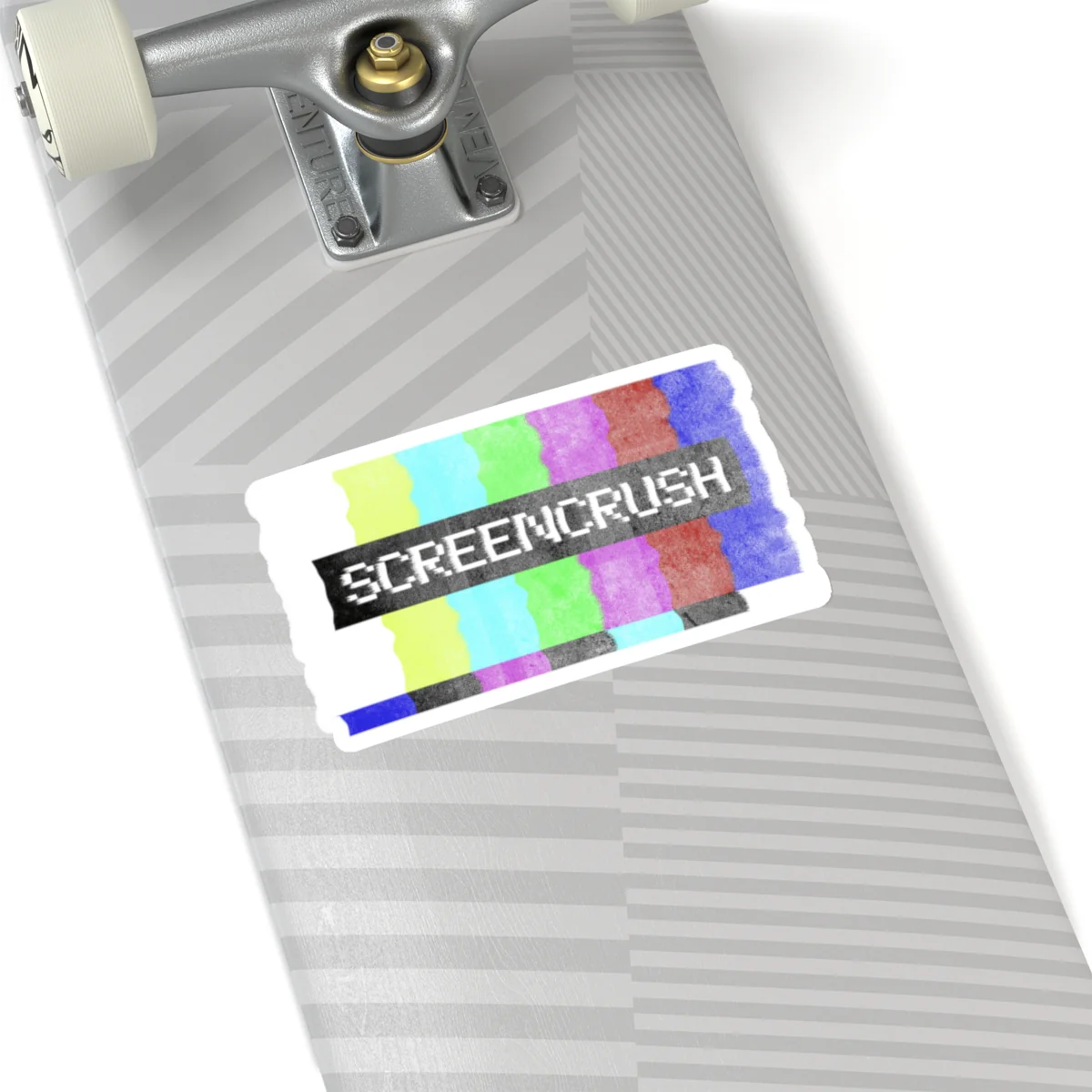 Screencrush Color Bars Kiss Cut Stickers - Image 23