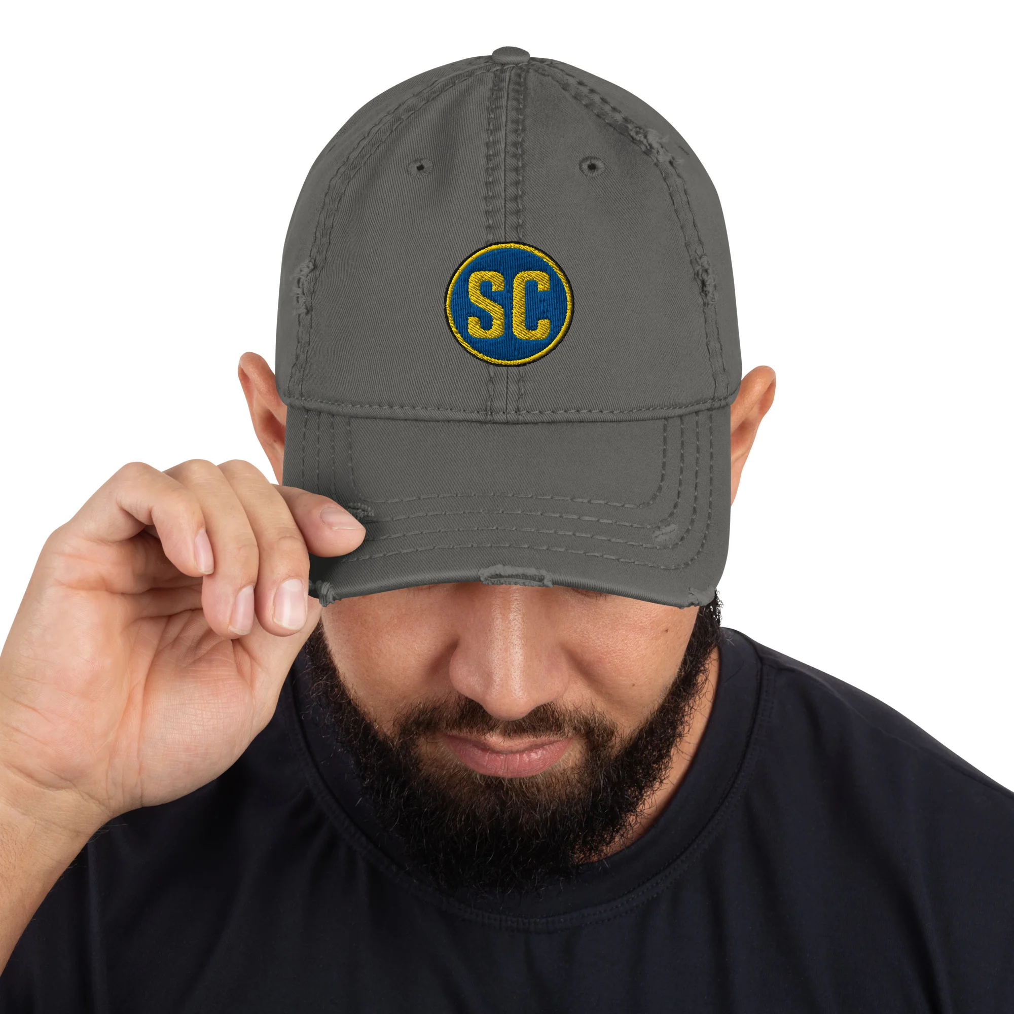 Screencrush Distressed Dad Hat - Image 3