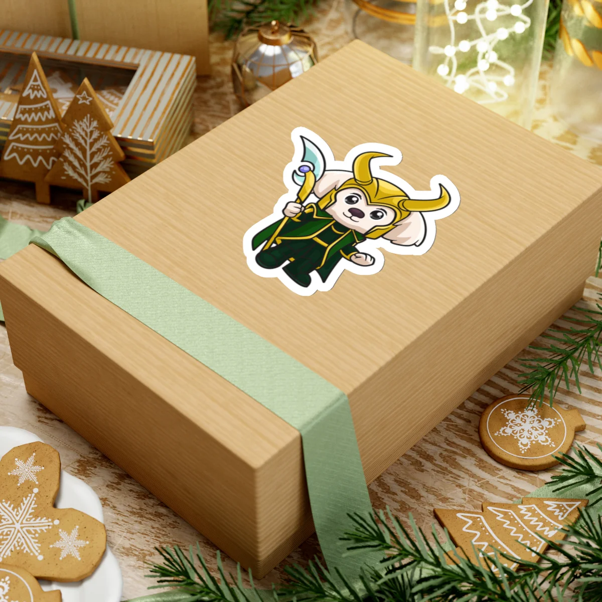 Trickster God Doug Kiss Cut Stickers - Image 20