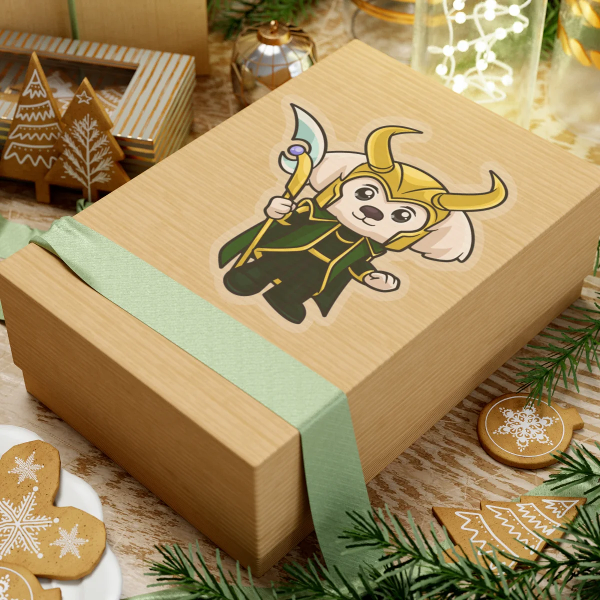 Trickster God Doug Kiss Cut Stickers - Image 22